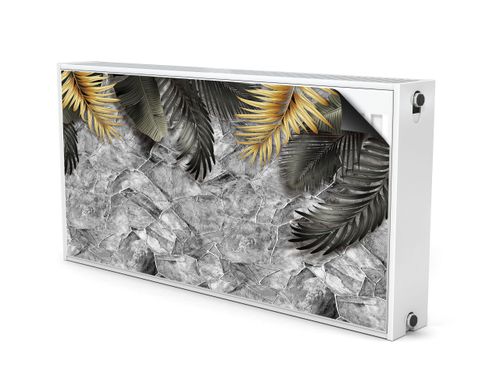 Mata MAGNETYCZNA Egzotyczne Liście Beton 3D 80cm x 60cm na Arena.pl