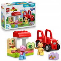 Klocki LEGO DUPLO 10468 Peppa Ciągnik i rynek