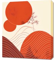 Obraz 60x70cm Ciepło Czerwieni