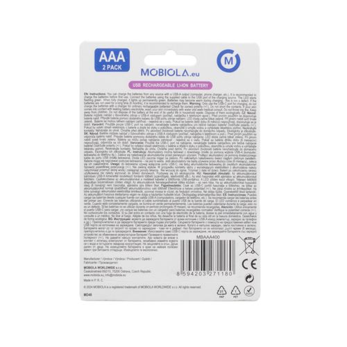 BATERIA / AKUMULATOR  MOBIOLA  MBAAA400 USB-C na Arena.pl