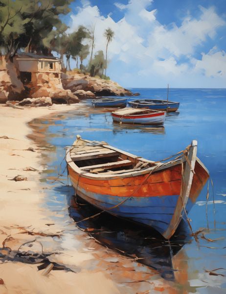 Plakat 50x65cm Południowy Brzeg zdjęcie 1