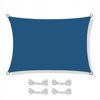 Żagiel przeciwsłoneczny 3x2 - dark blue