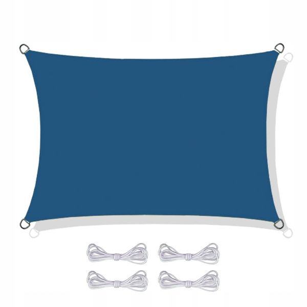 Żagiel przeciwsłoneczny 3x2 - dark blue zdjęcie 1