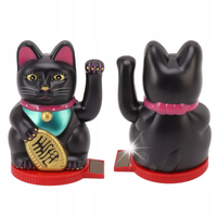 SOLARNY JAPOŃSKI KOT MANEKI-NEKO CHIŃSKI SZCZĘŚC