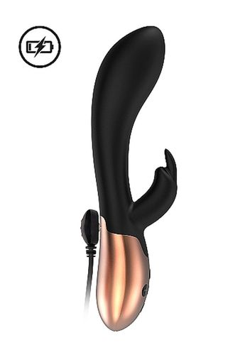 Heating Rabbit Vibrator - Opulent - Black na Arena.pl