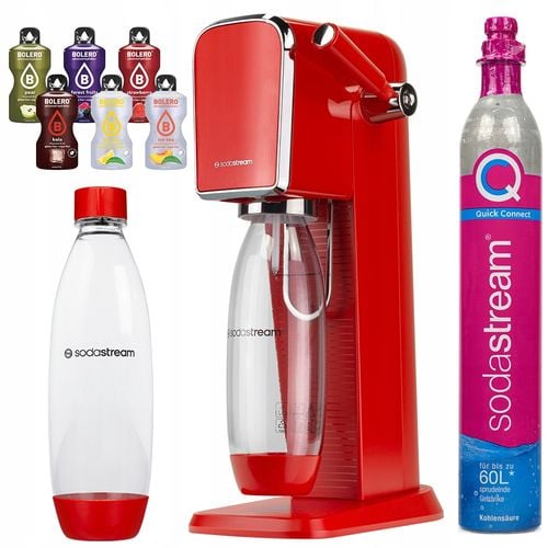 Saturator Sodastream ART Czerwony na Arena.pl
