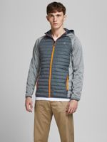Jack&Jones kurtka pikowana JJEMULTI QUILTED JACKET 12182242 GREY MELANGE/SET-IN SLE S