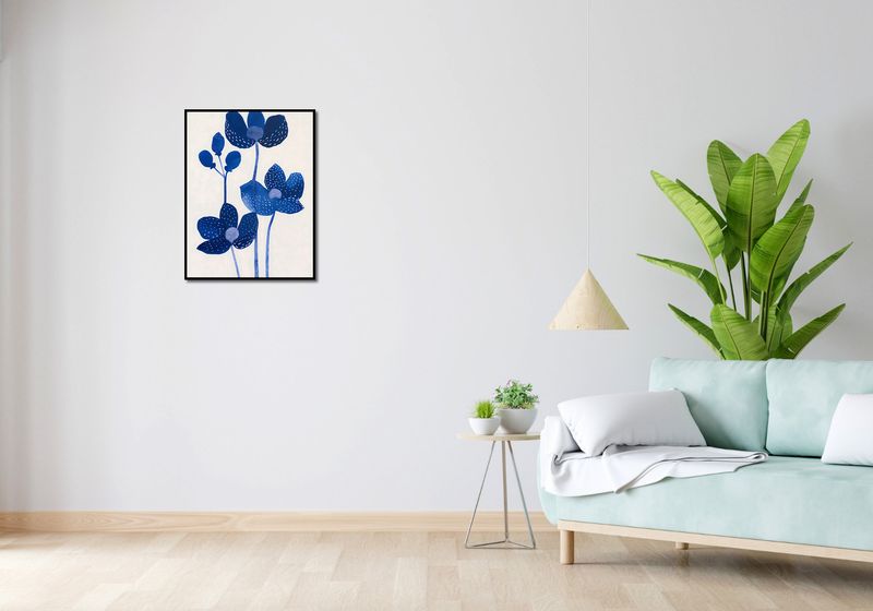 Plakat 50x65cm Nocne Kwiaty zdjęcie 4