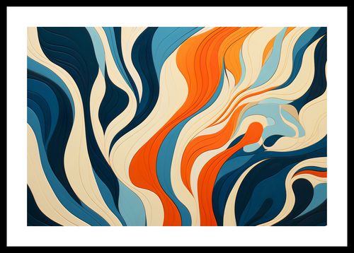 Plakat 45x30cm Oceaniczne Fale na Arena.pl