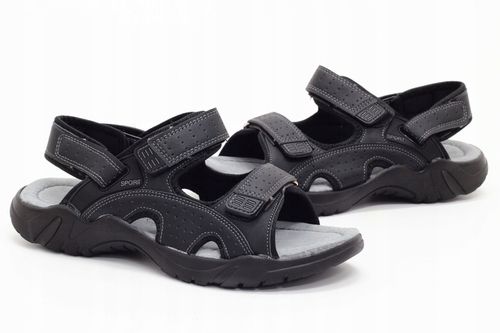 Sandały sportowe wkł.SKÓRA lekkie wygodne na Arena.pl