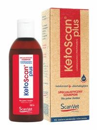 ScanVet KETOSCAN PLUS 100 ML NA GRZYBICE BAKTERIE zdjęcie 1