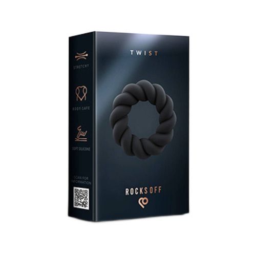pierścień erekcyjny twisted black rocks-off na Arena.pl
