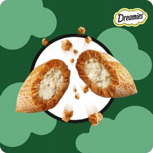 ZESTAW 4X PRZYSMAK DLA KOTA DREAMIES Z NUTĄ KOCIMIĘTKI 180G na Arena.pl