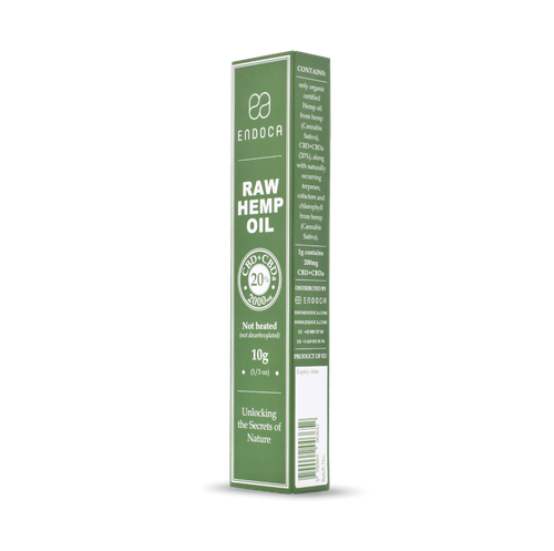 Pasta konopna RAW 20% 2000mg CBD+CBDa 10g - ENDOCA na Arena.pl