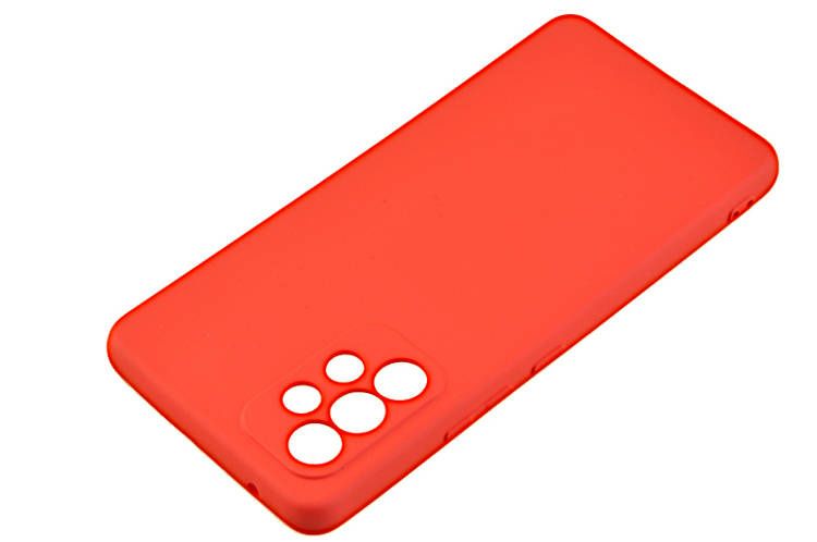 Etui silikonowe Tint do Samsung Galaxy A53 5G czerwony zdjęcie 2