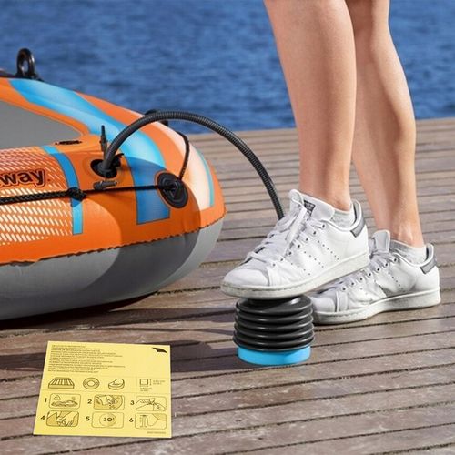 Ponton Dmuchany 2os.KONDOR Elite 2000 zestaw POMPKA WIOSŁA Bestawy 61141 na Arena.pl