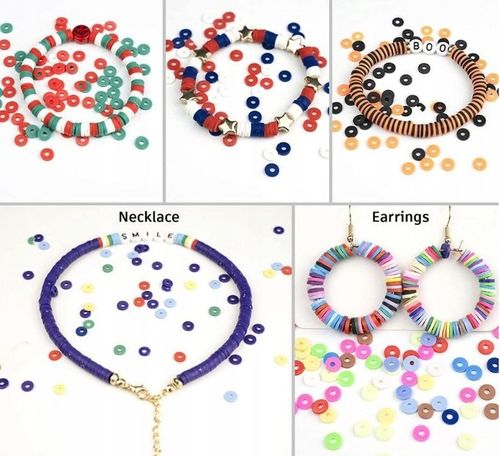 KORALIKI MAKE IT REAL ZESTAW KORALIKÓW DO ROBIENIA BRELOCZKÓW BRANSOLETEK na Arena.pl