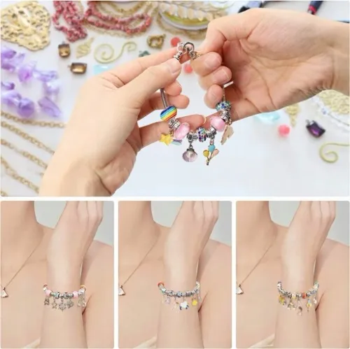 ZESTAW DO ROBIENIA BRANSOLETEK NASZYJNIKÓW PREZENT na Arena.pl