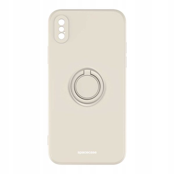 Spacecase Silicone Ring Iphone Xs Max Bone zdjęcie 5