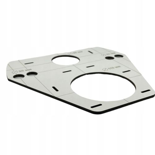 SZABLON WZORNIK OTWORÓW STELAŻ WC GEBERIT TECE GROHE KOŁO CERSANIT na Arena.pl