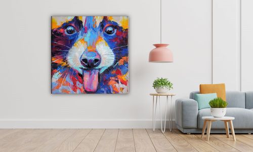 OBRAZ NA PŁÓTNIE Szop 30x30cm na Arena.pl