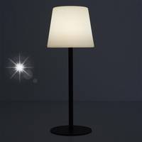 Lampa stołowa USB czarna