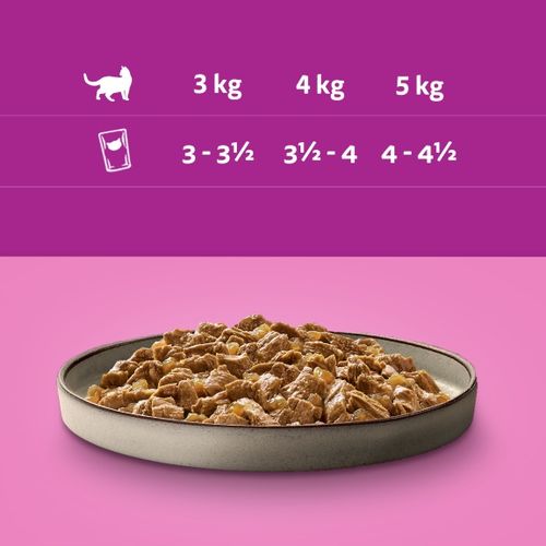 WHISKAS POTRAWKA SMAKI DROBIOWE W GALARETCE 40x85g na Arena.pl