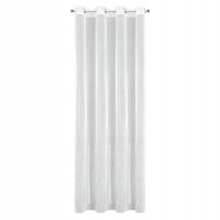 Firana gotowa na przelotkach SOLEI 140x250 Eurofirany biała