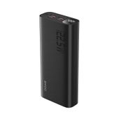 BWOO Power bank 22,5W, 20000 mAh z wyświetlaczem LCD, czarny