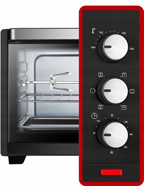 PIEKARNIK ELEKTRYCZNY 35L TERMOOBIEG+ROŻEN+GRILL zdjęcie 13