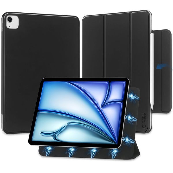 TECH-PROTECT SMARTCASE MAGNETIC IPAD AIR 13 2024 BLACK zdjęcie 1