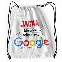 Plecak Dla Jagny Sportowy Szkolny Worek Torba Z Nadrukiem Ze Zdjęciem