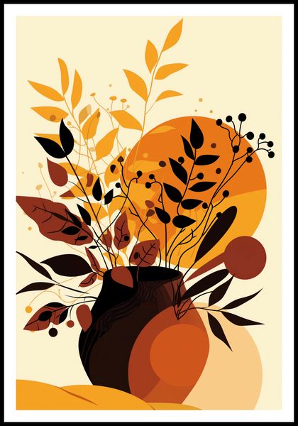 Plakat 67,5x100cm Bukiet Owoców zdjęcie 3