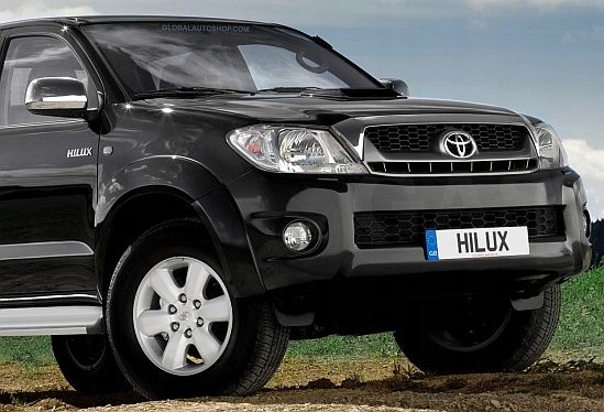 Toyota Hilux - Chromowane Listwy Grill Atrapy Zderzaka Tuning zdjęcie 5