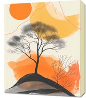 Obraz 50x60cm Drzewo Na Przestrzeni