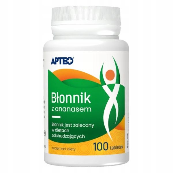 Błonnik z ananasem 100 tabletek zdjęcie 1
