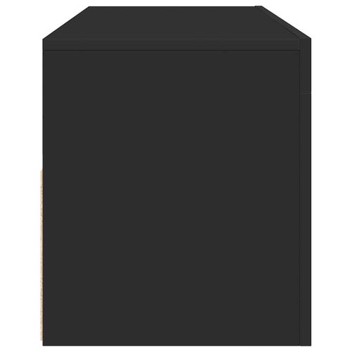 Szafka pod TV z oświetleniem LED, czarna, 120x35x40 cm na Arena.pl