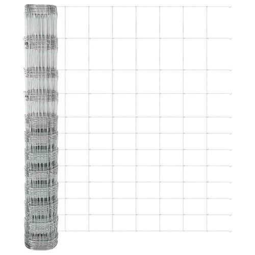 Ogrodzenie pastwiskowe Srebrny 50 x 1.4 m Stal galwanizowana na Arena.pl