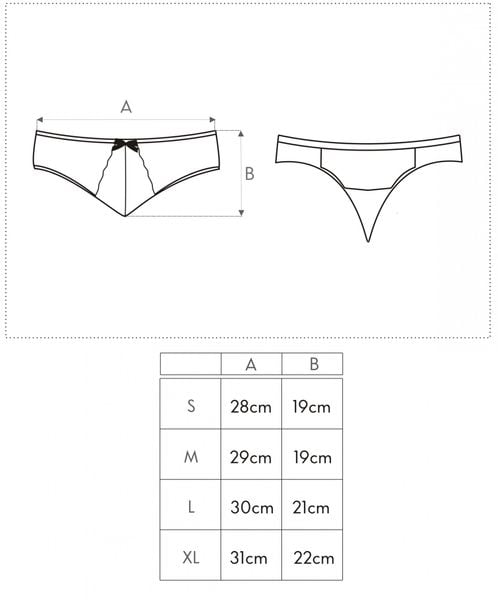 ZMYSŁOWE BIAŁE STRINGI MAJTKI BASMAT XL zdjęcie 4