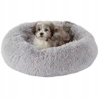 LEGOWISKO PLUSZOWE DLA PSA KOTA posłanie kojec PODUSZKA okrągłe MERSJO 60cm