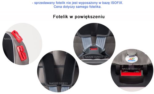 RAMATTI FORMULA FIREMAN Fotelik samochod na Arena.pl