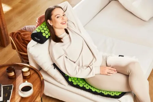 MATA ZDROWOTNA DO AKUPRESURY Z KOLCAMI + PODUSZKA na Arena.pl