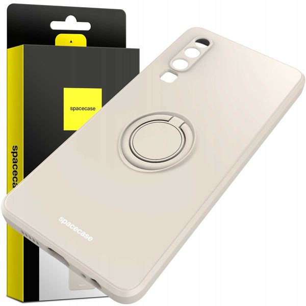 Spacecase Silicone Ring Huawei P30 Bone zdjęcie 8