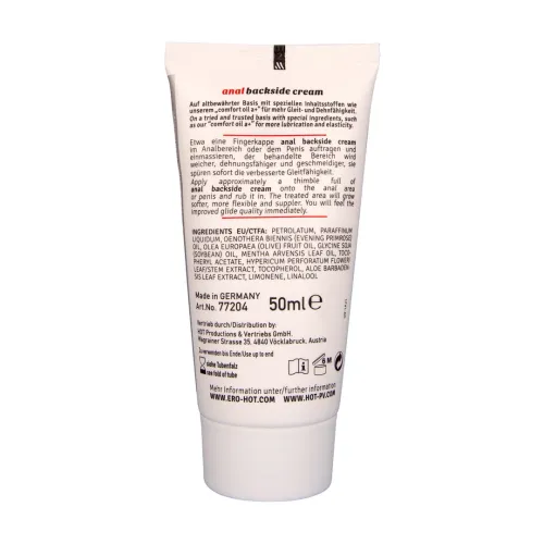 hot back side comfort krem intymny do masażu 50 ml na Arena.pl