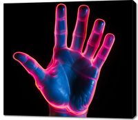 Obraz 100x90cm Dotyk Przyszłości