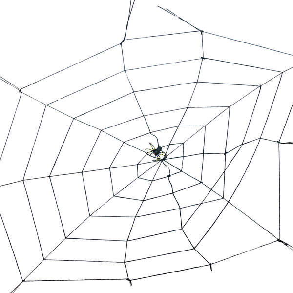 PAJĘCZYNA 150CM ogromy PAJĄK Halloween zdjęcie 3