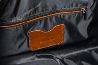 Skórzana męska torba podróżna weekendowa pojemna ORLOVSKY L01 brąz koniak