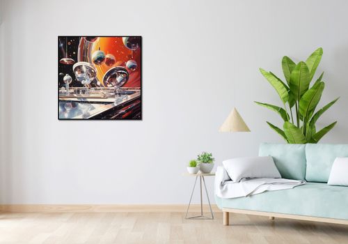 Plakat 80x80cm Orkiestra Sfer na Arena.pl