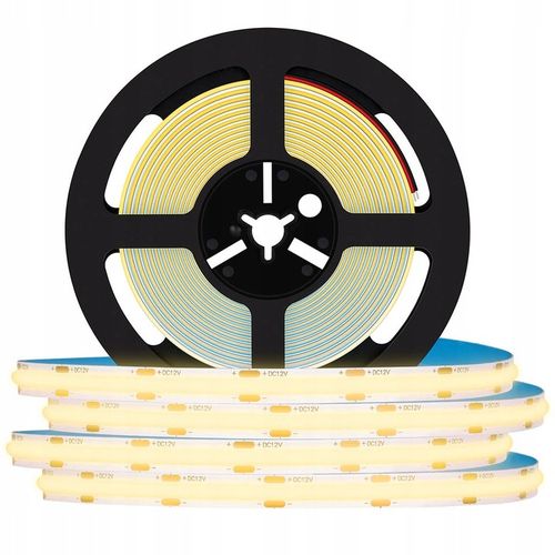 MOCNA Taśma LED COB 5M 12V NEON CIEPŁA LINIA na Arena.pl