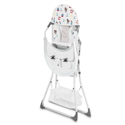 Krzesełko do karmienia Eldo biało-niebieski na Arena.pl
